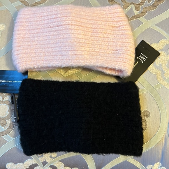 SET OF 2~I.N.C INTERNATIONAL CONCEPTS~ KNIT-TWIST HEADBANDS W/RHINESTONES~NWT - Picture 4 of 7